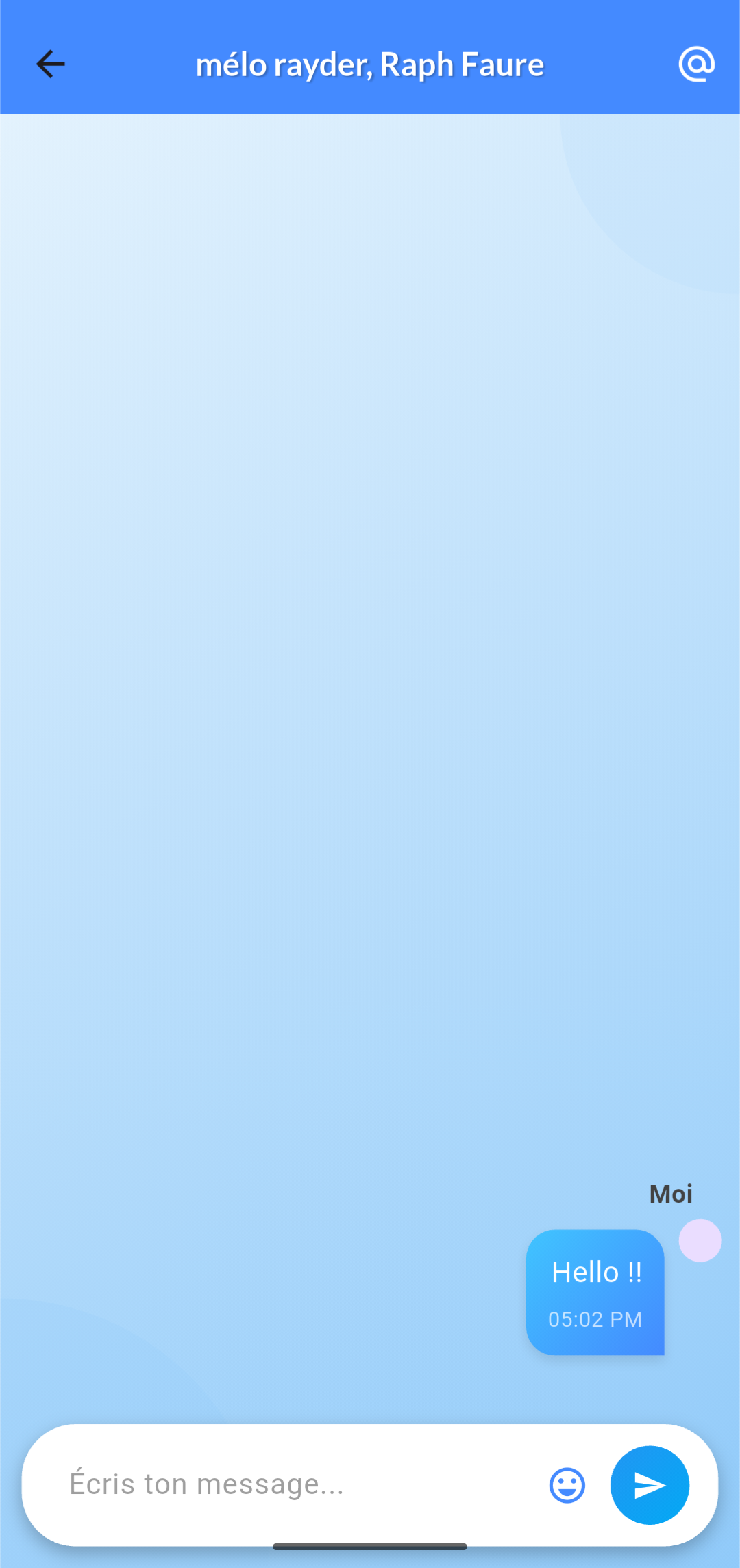 Messagerie instantanée, chat FORMEET